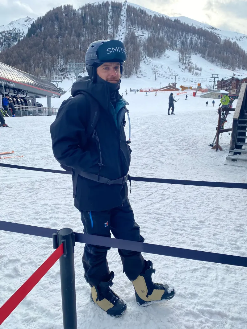Alpine panorama in Val d'Isère